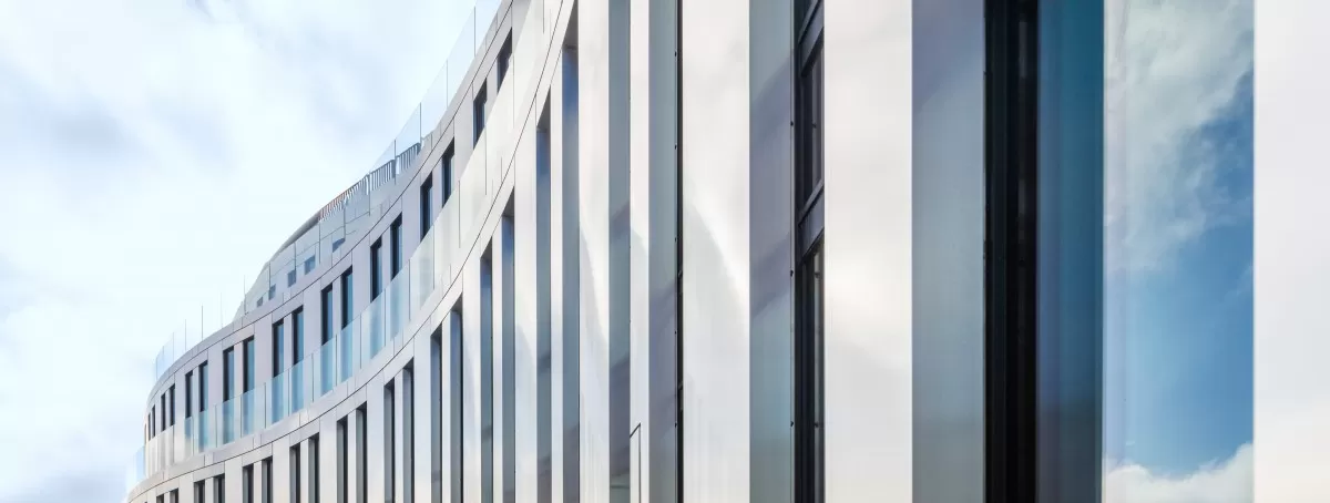 Panneau composite aluminium blanc