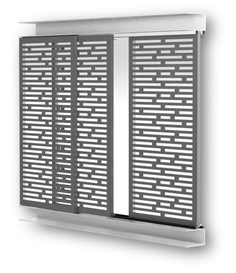 Solution ECLIPSE® : Volets Pliants-coulissants ou Coulissants