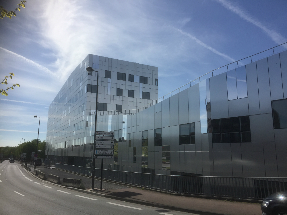 panneaux composite aluminium pour le Campus IMMD-LEA