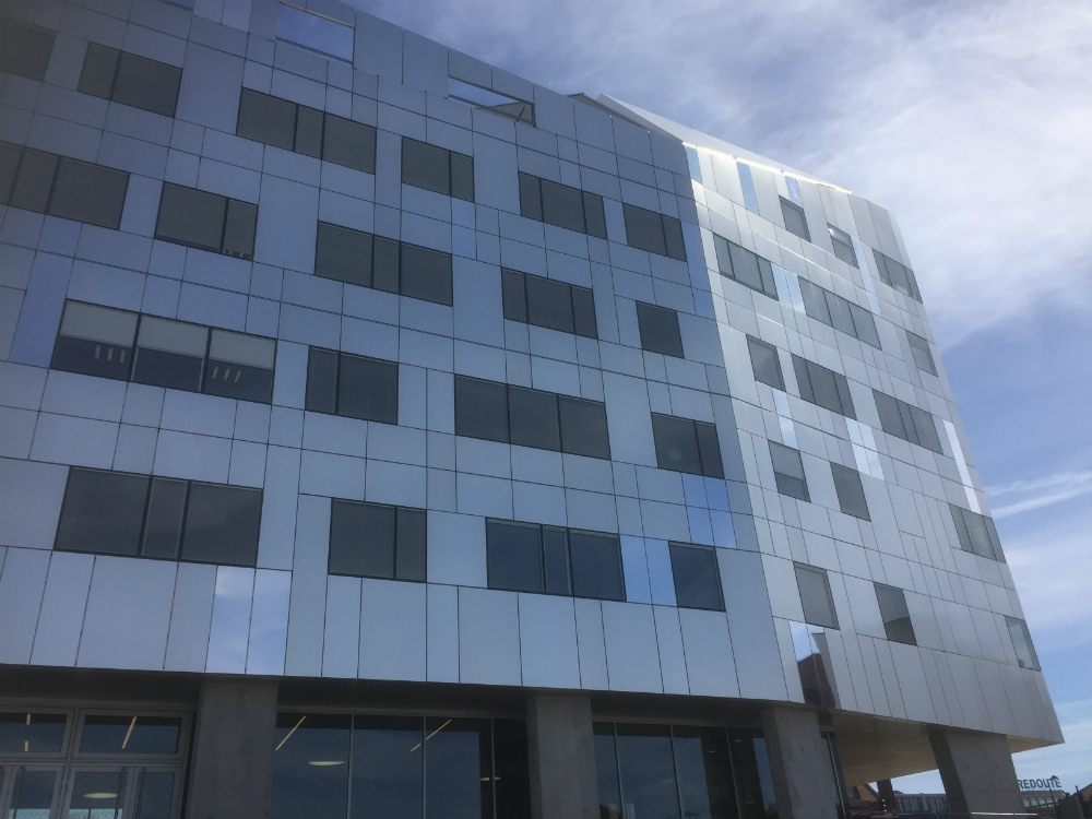 bardage composite aluminium Campus IMMD-LEA